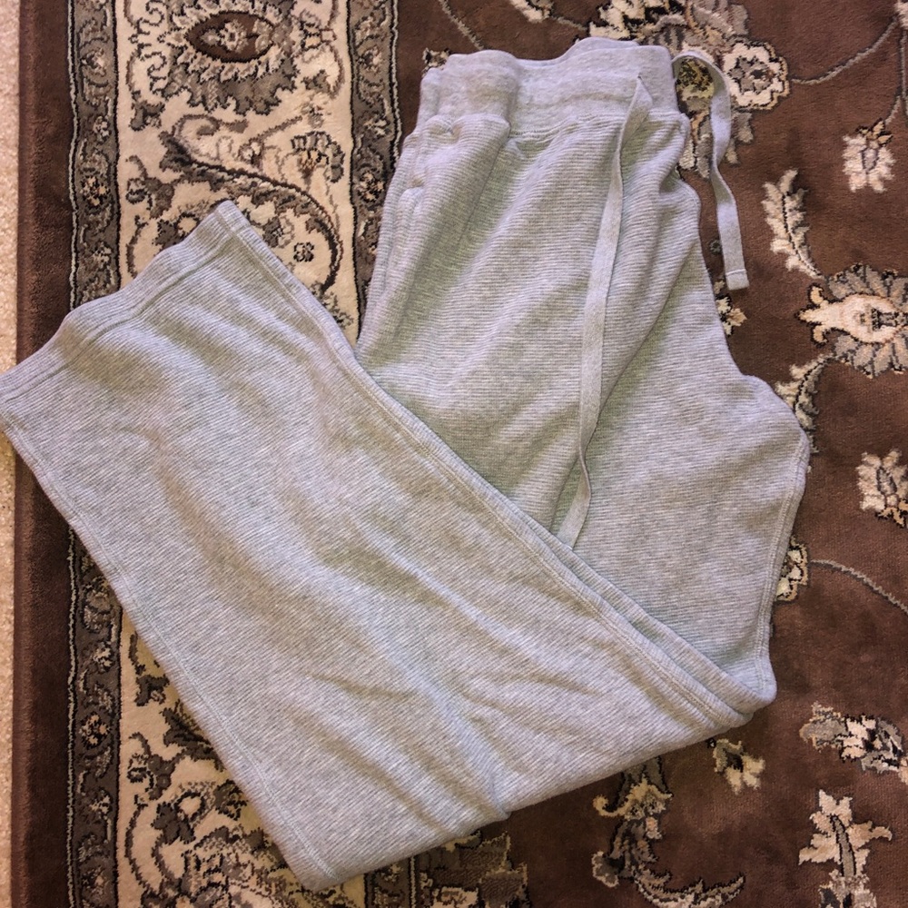 Grey sweatpants